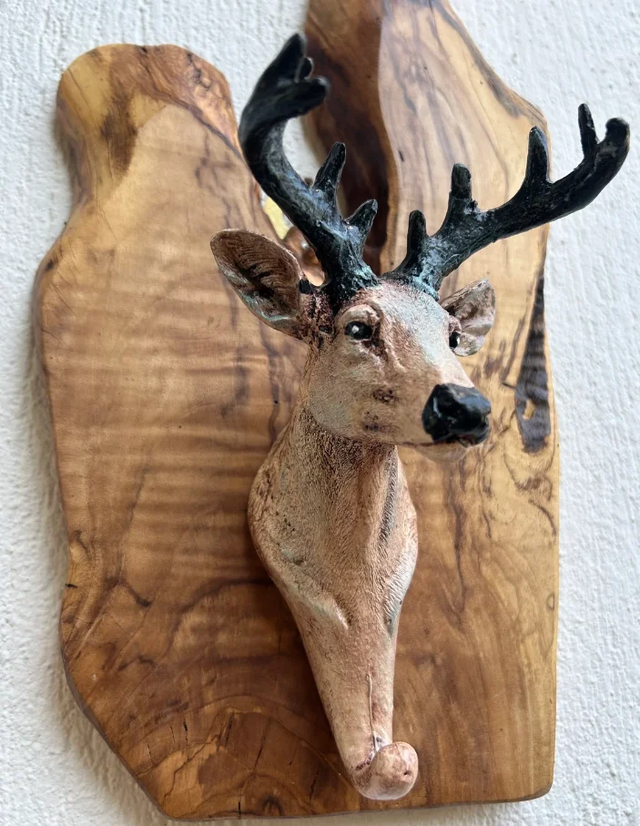 Olive Wall Decor,Wall Art, Deer Coat Rack (1) Olive Wall Decor,wall Art, Deer Coat Rack (1)