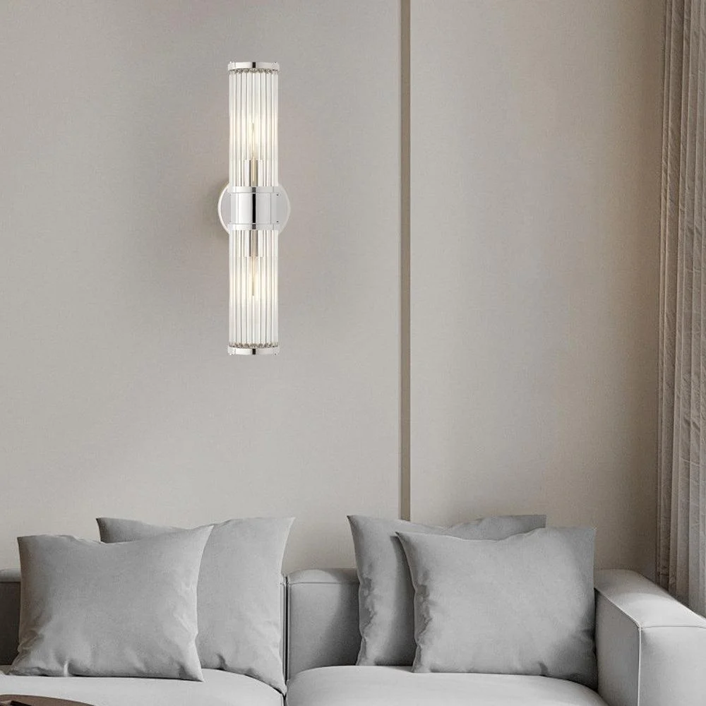 1-2_Light_Modern_Wall_Lamp_with_Cylindrical_Glass_-_-_tag1_-4116413 1/2 Light Modern Wall Lamp with Cylindrical Glass - - #tag1#