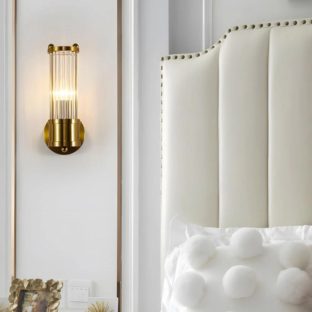 1-2_Light_Modern_Wall_Lamp_with_Cylindrical_Glass_-_-_tag1_-4116416 1/2 Light Modern Wall Lamp with Cylindrical Glass - - #tag1#