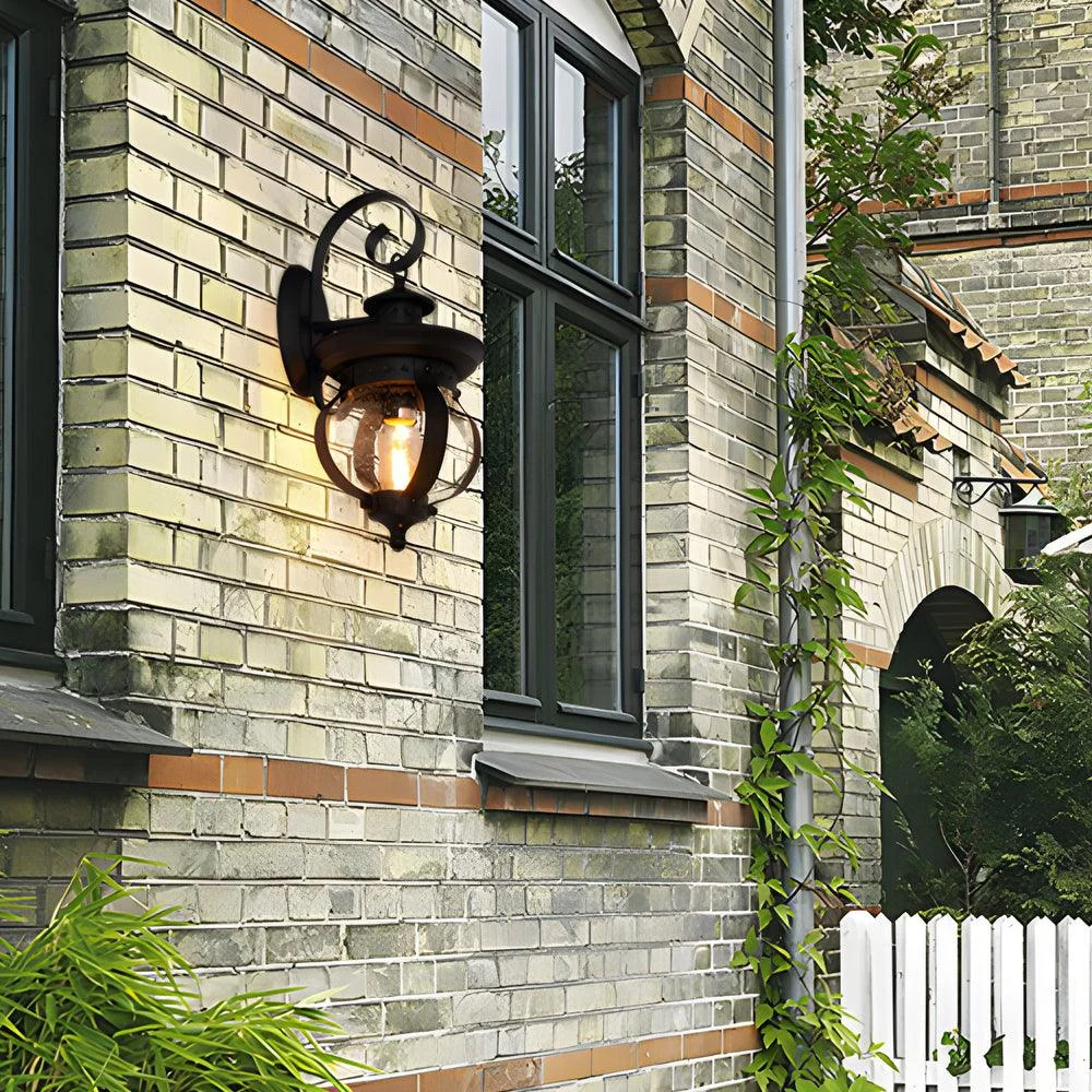 1-Light_LED_Outdoor_Wall_Lantern_with_Curved_Arm_-_-_tag1_-4116067 1-Light LED Outdoor Wall Lantern with Curved Arm - - #tag1#