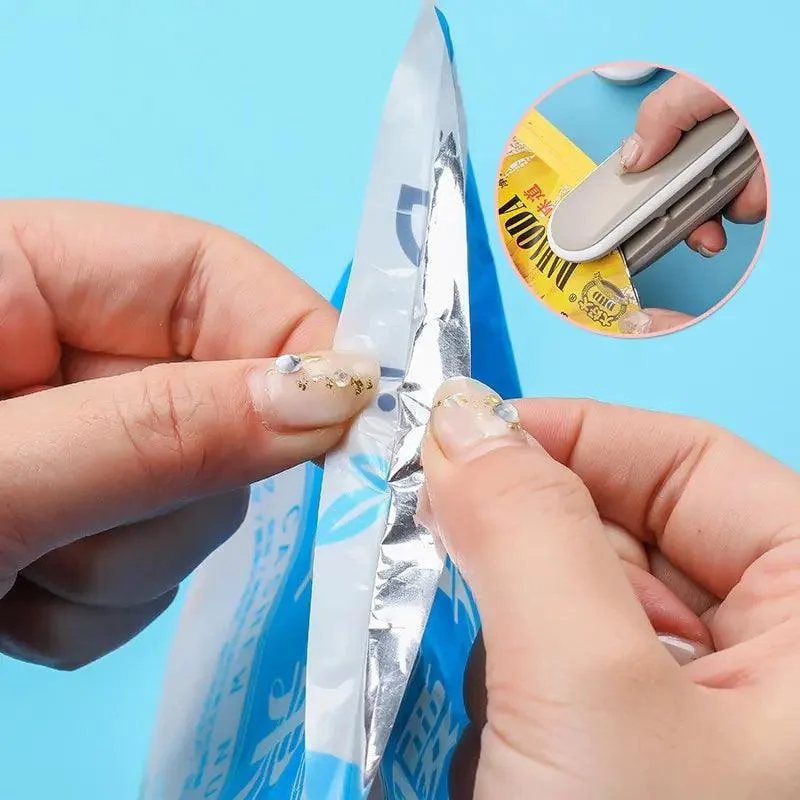 1 Pack Sealmachine Mini Draagbare Afdichting Clip Hand Druk Heatsealmachine Food Fruit Snacks Conservering Kleine Gereedschappen F34713bb C05e 47c8 B35e 680212e25a96
