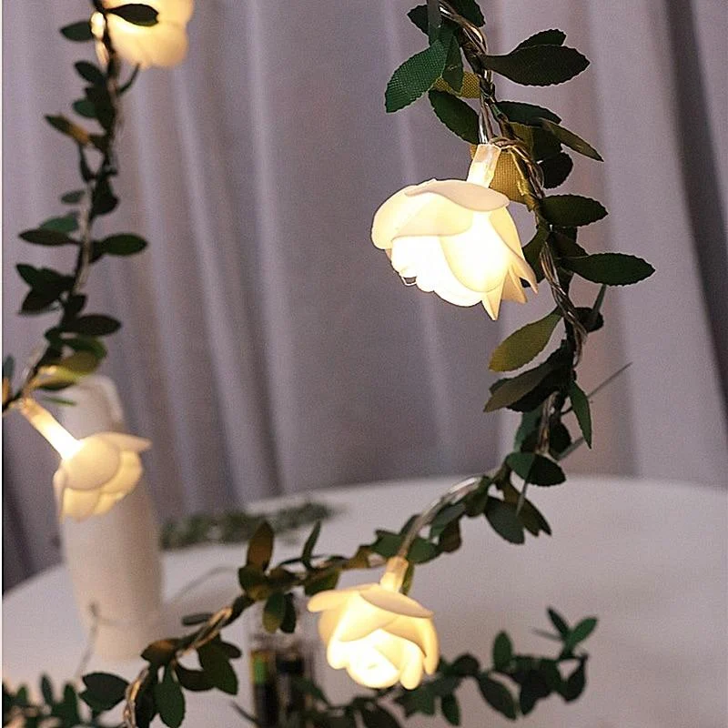 10 20 40leds Rose Flower Led Fairy String Lights Battery Powered Wedding Valentine S Day Event Bb2a579d 6023 4085 A1e1 C2180a9a63f7