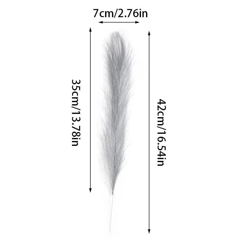 10 Stuks Kunstmatig Pampas Gras Boeket Simulatie Nep Plant Riet Bloemen Boeket Vakantie Bruiloftsfeest Huisdecoratie 42cm 6e080b50 8dd8 42af B7c7 3a050e07c4f9