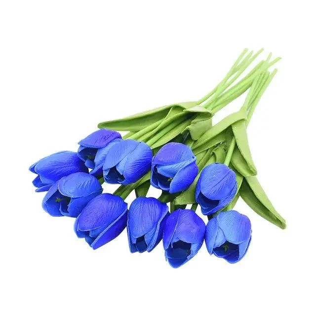 10_Heads_Tulips_Artificial_Flowers_-_-4115848 10 Heads Tulips Artificial Flowers -