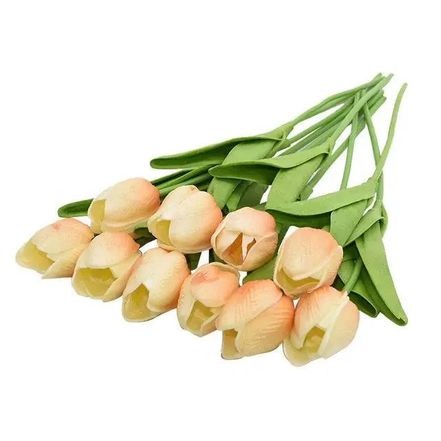 10_Heads_Tulips_Artificial_Flowers_-_-4115853 10 Heads Tulips Artificial Flowers -