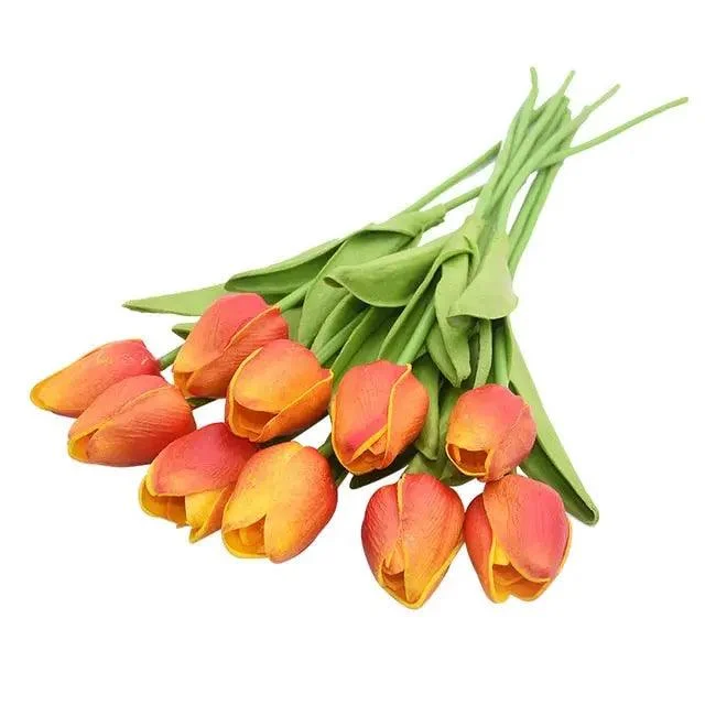 10_Heads_Tulips_Artificial_Flowers_-_-4115855 10 Heads Tulips Artificial Flowers -