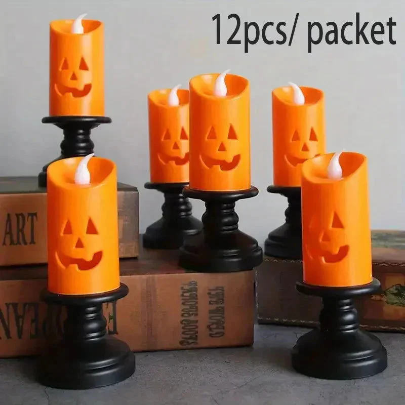 12-Pieces_Halloween_LED_Pumpkin_Chandelier_Candles_-_-_tag1_-4116253 12-Pieces: Halloween LED Pumpkin Chandelier Candles - - #tag1#
