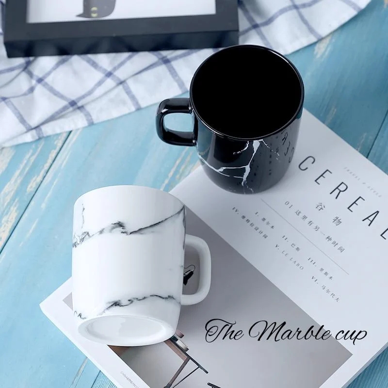 12OZ-350ML-Modern-Marble-Decorative-Pattern-Ceramic-Mug-Home-Office-Porcelain-Coffee-Milk-Tea-Drinking-Mug 12oz 350ml Modern Marble Decorative Pattern Ceramic Mug Home Office Porcelain Coffee Milk Tea Drinking Mug