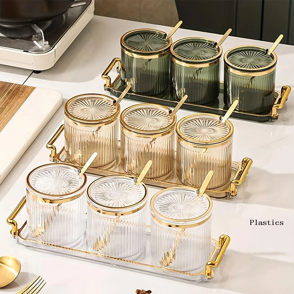 1 Set Candy Servers With Platter, Snack Serving Tray Set, Dessert Bowls -  - #tag1#