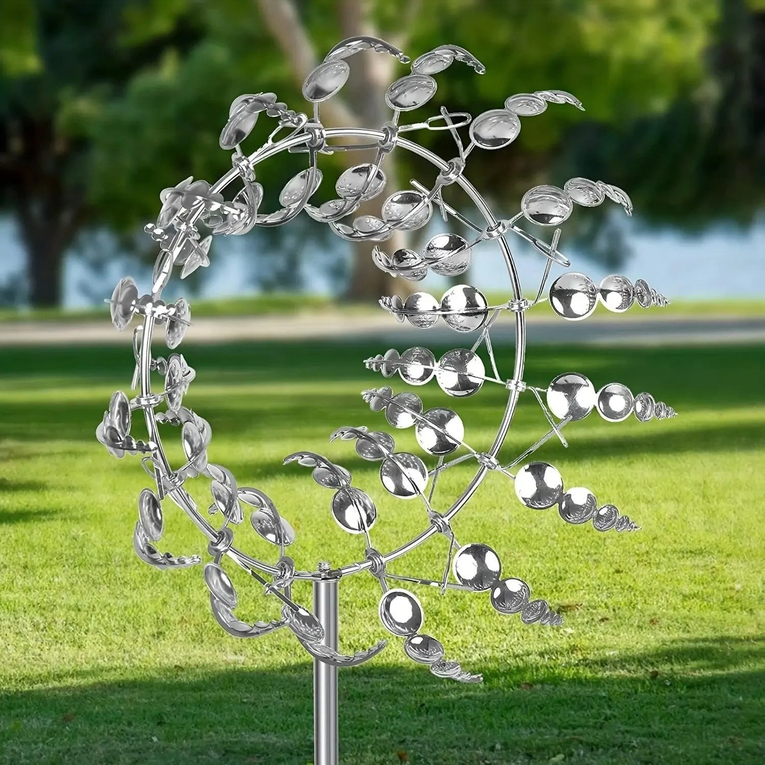 1pc-Magical-Kinetic-Metal-Windmill-Spinner-Unique-Wind-Powered-Catchers-Creative-Patio-Garden-Lawn-Outdoor-Courtyard 1pc Magical Kinetic Metal Windmill Spinner Unique Wind Powered Catchers Creative Patio Garden Lawn Outdoor Courtyard