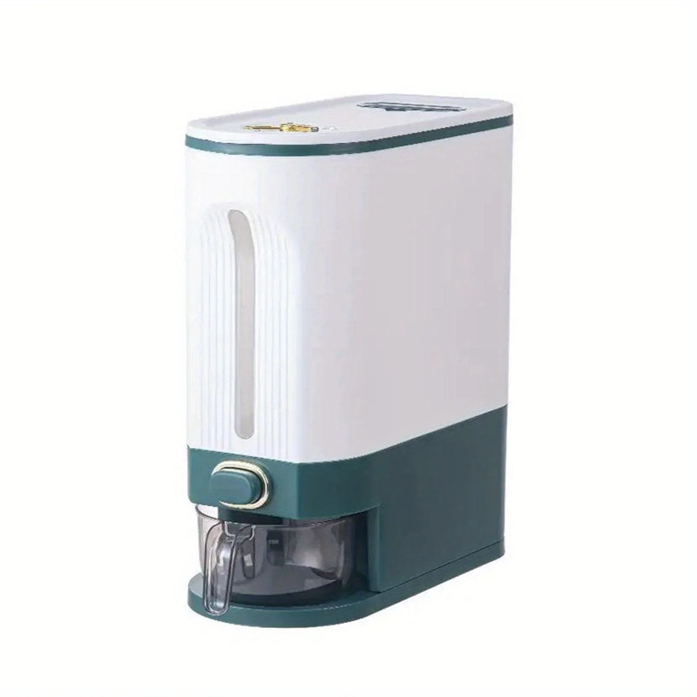 1pc Automatic Output Rice Bucket Kitchen Supplies - - #tag1#