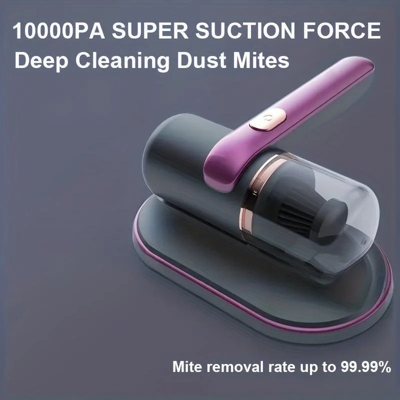 1pc_Bed_Vacuum_Cleaner_Super_Strong_Suction_And_Low_Noise_UV_Light_-_-_tag1_-4117798 1pc, Bed Vacuum Cleaner, Super Strong Suction And Low Noise, UV Light - - #tag1#