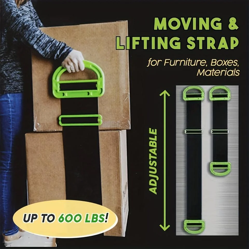 1pc Heavy Duty Furniture Moving Straps - Perfect for Carrying with Ease BUY1 GET1 FREE On Sale Now -  - #tag1#