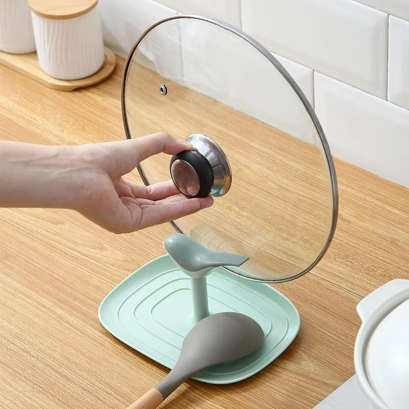 1pcs Multifunctional Kitchen Pot Lid Rack Tableware Storage Holder Mat Tool Household Kitchen Spatula Spoon Shelves C91a7258 A8cc 4696 8664 340a6bf79b8a