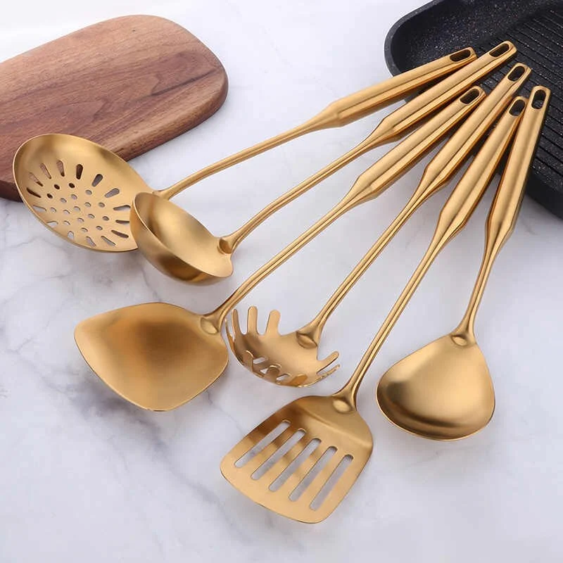 1pcs-Stainless-Steel-Kitchen-Tools-Gold-Cooking-Set-Spatula-Shovel-Soup-Spoon-Turner-Tong-Kitchen-Accessories.jpg_q50 1pcs Stainless Steel Kitchen Tools Gold Cooking Set Spatula Shovel Soup Spoon Turner Tong Kitchen Accessories.jpg Q50