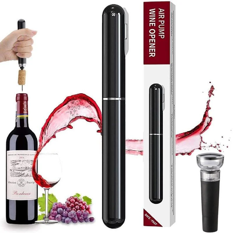 2-in-1_Air_Pressure_Pump_Wine_Bottle_Opener_with_Foil_Cutter_-_-_tag1_-4118434 2-in-1 Air Pressure Pump Wine Bottle Opener with Foil Cutter - - #tag1#