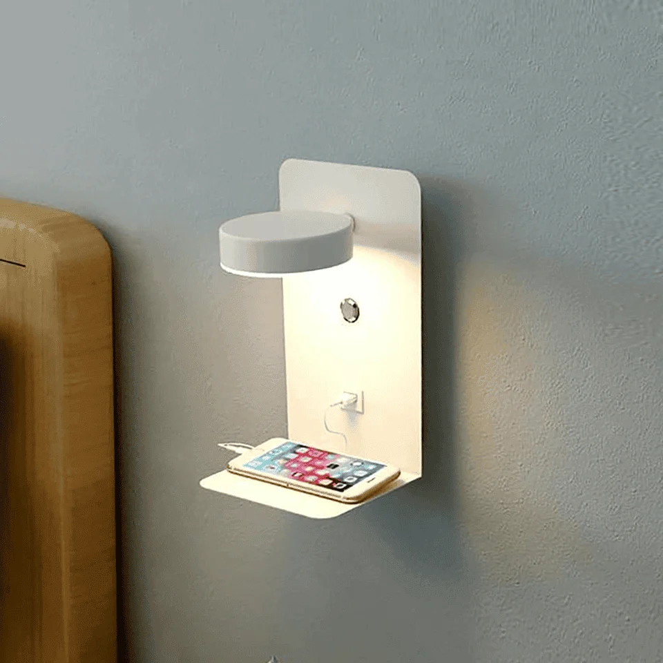 2-main-led-wandlamp-touch-dimmen-usb-opladen-9w-zwartwit-wandlamp-voor-huis-woonkamer-slaapkamer-slaapkamer-trappenhuis-nachtverlichting 2 Main Led Wandlamp Touch Dimmen Usb Opladen 9w Zwartwit Wandlamp Voor Huis Woonkamer Slaapkamer Slaapkamer Trappenhuis Nachtverlichting