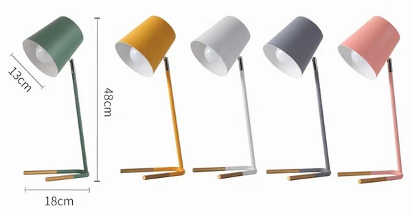 Stylish Colorful Table Lamp Decoration