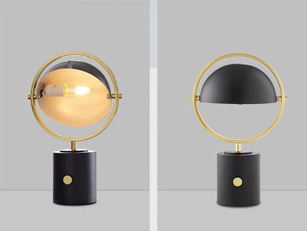 Rotatable Mushroom Modern Side Table Lamp Light