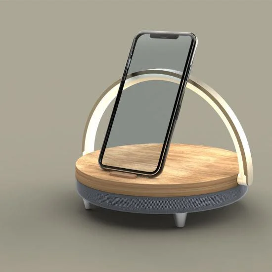 2021-Hot-New-15W-10W-LED-Desk-Lamp-with-Phone-Wireless-Charger-Wireless-Phone-Charger-Lamp-Bt-Speaker 2021 Hot New 15w 10w Led Desk Lamp With Phone Wireless Charger Wireless Phone Charger Lamp Bt Speaker