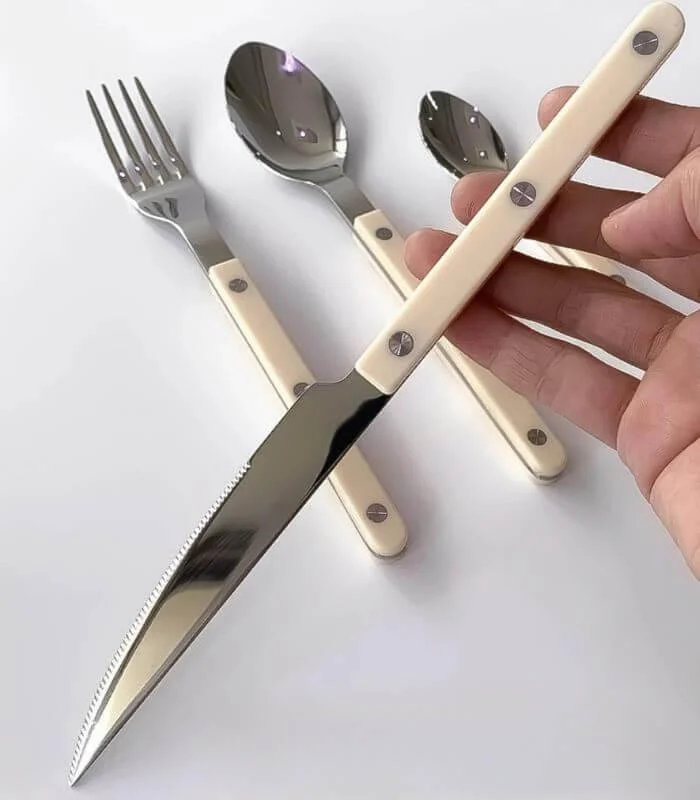 24_Pcs_Ivory_European-Inspired_Cutlery_Set_18-10_Stainless_Steel_Set_for_6_People_-_-_tag1_-4117518 24 Pcs Ivory European-Inspired Cutlery Set 18/10 Stainless Steel Set for 6 People - - #tag1#