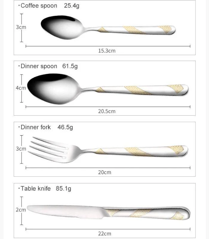 24_Pcs_Set_Flatware_Stainless_Steel_Silver_Gold_Cutlery_Set_-_-_tag1_-4117590 24 Pcs Set Flatware Stainless Steel Silver & Gold Cutlery Set - - #tag1#