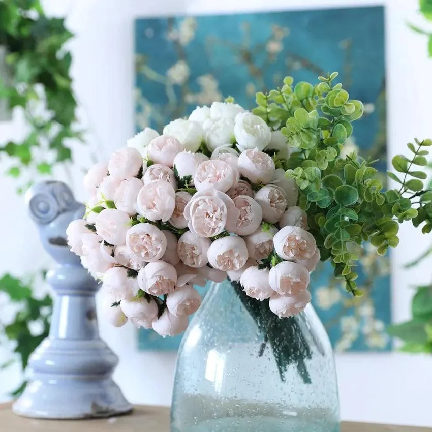 27_Heads_Silk_Rose_Bouquet_-_-4115990 27 Heads Silk Rose Bouquet -