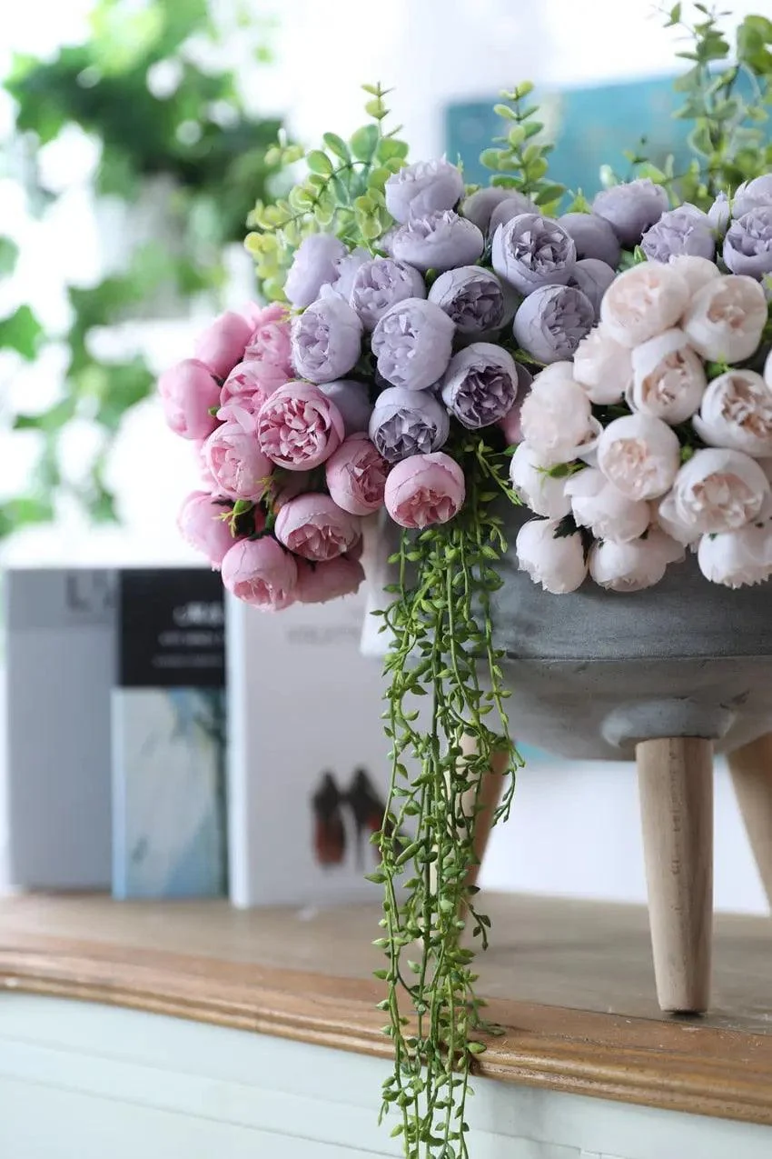 27_Heads_Silk_Rose_Bouquet_-_-4115993 27 Heads Silk Rose Bouquet -
