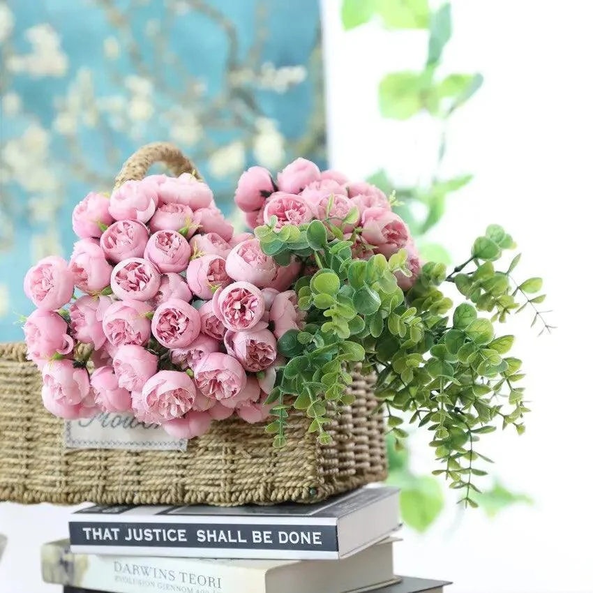 27_Heads_Silk_Rose_Bouquet_-_-4115996 27 Heads Silk Rose Bouquet -
