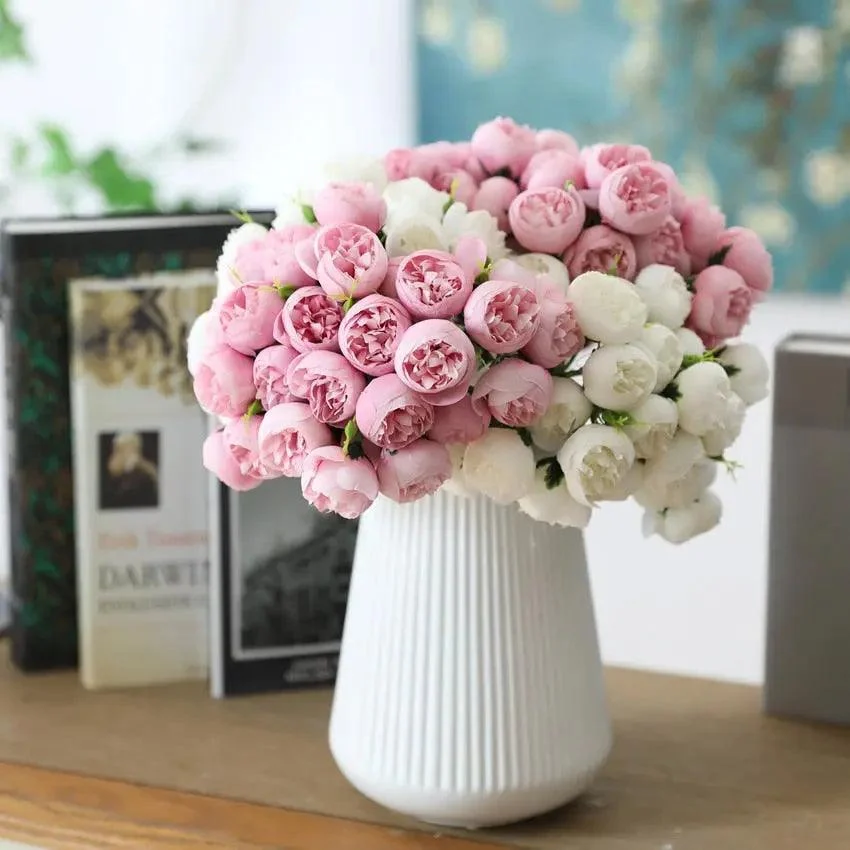 27_Heads_Silk_Rose_Bouquet_-_-4115999 27 Heads Silk Rose Bouquet -