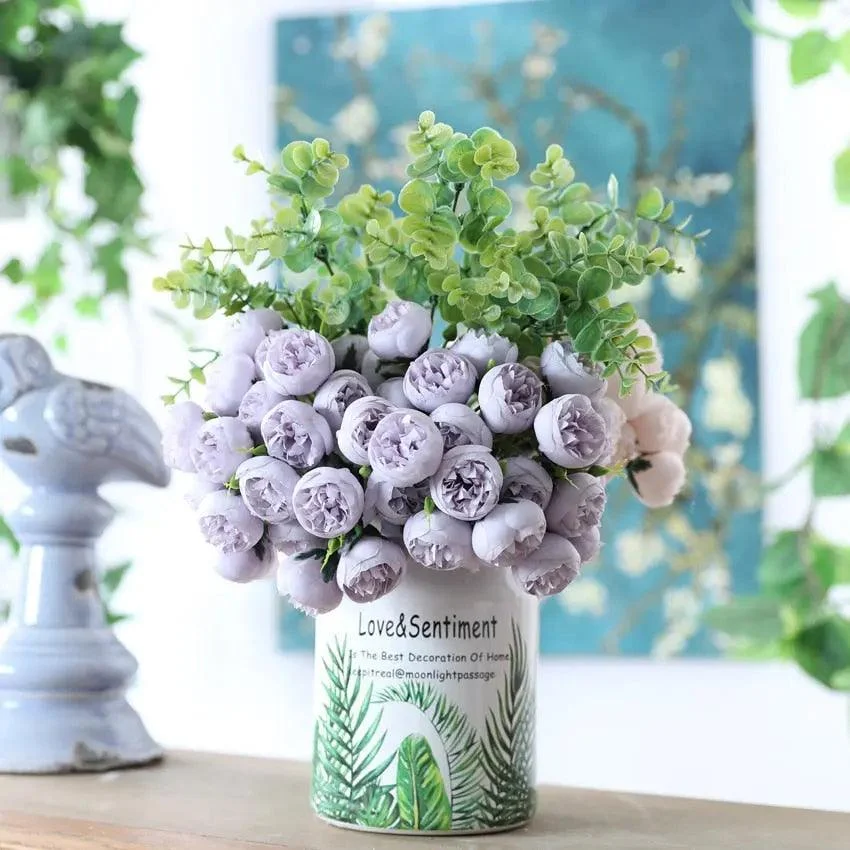 27_Heads_Silk_Rose_Bouquet_-_-4116002 27 Heads Silk Rose Bouquet -