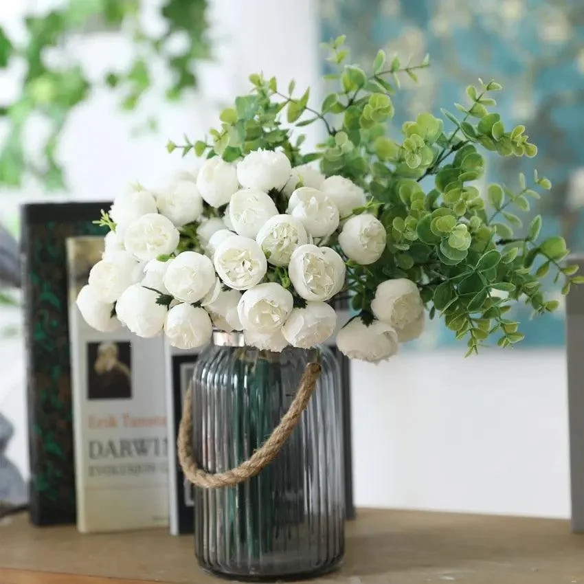 27_Heads_Silk_Rose_Bouquet_-_-4116008 27 Heads Silk Rose Bouquet -