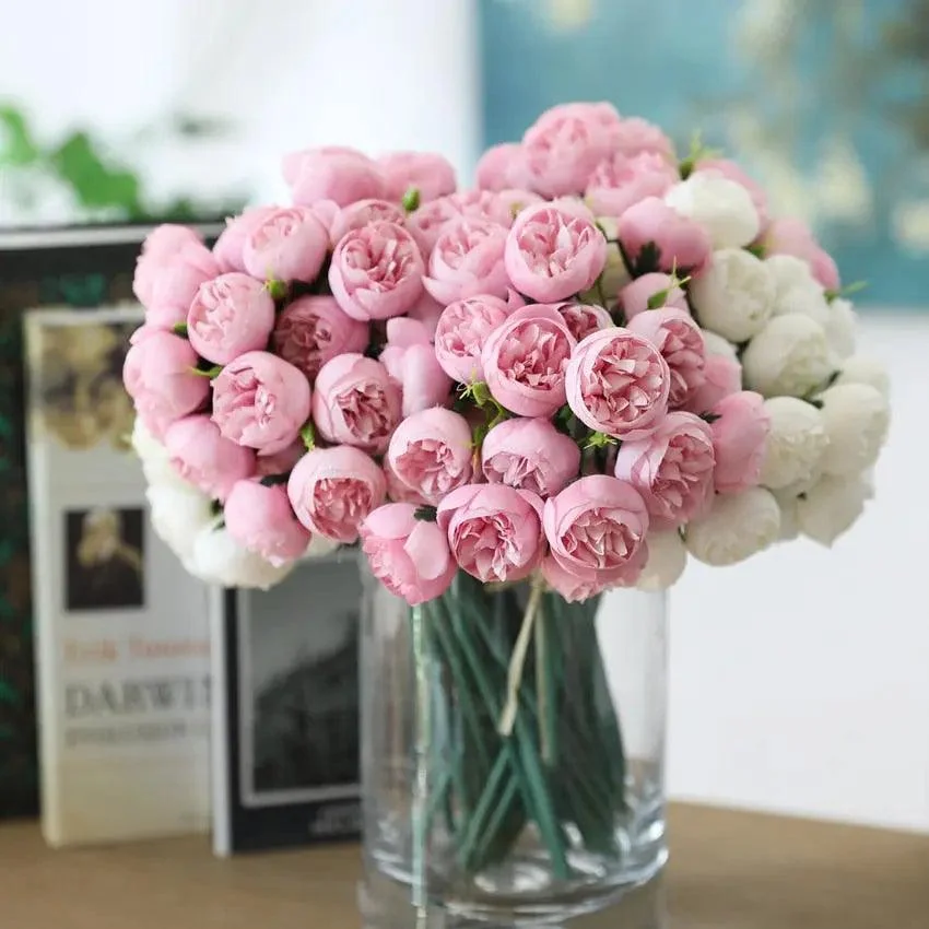 27_Heads_Silk_Rose_Bouquet_-_-4116015 27 Heads Silk Rose Bouquet -