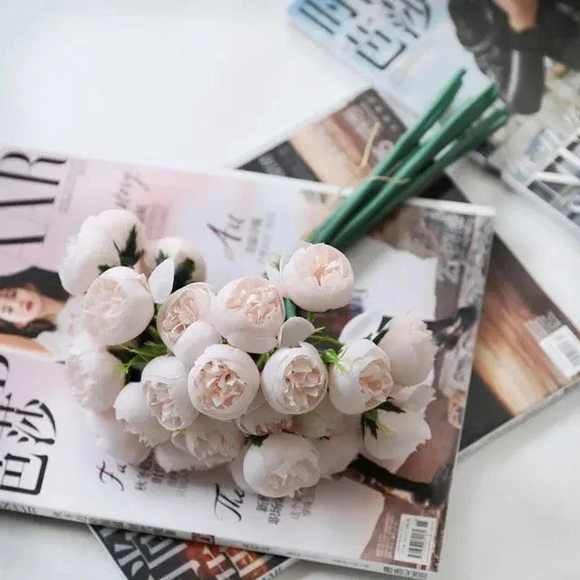27_Heads_Silk_Rose_Bouquet_-_-4116030 27 Heads Silk Rose Bouquet -