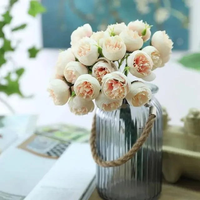 27_Heads_Silk_Rose_Bouquet_-_-4116032 27 Heads Silk Rose Bouquet -