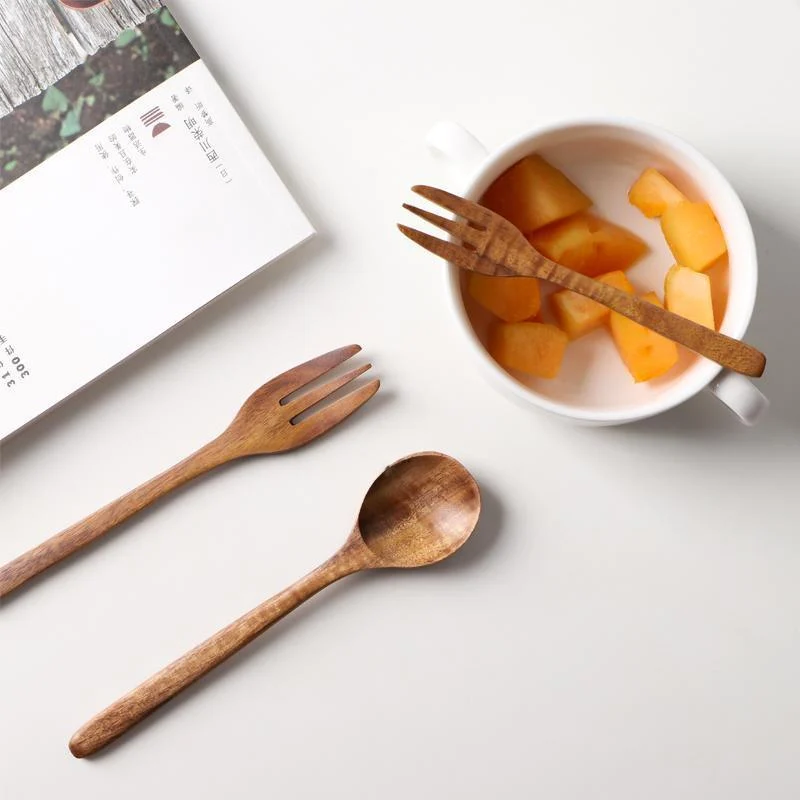 2_Piece_Set_Burlywood_Kitchen_Spoons_and_Forks_-_-_tag1_-4118299 2 Piece Set Burlywood Kitchen Spoons and Forks - - #tag1#