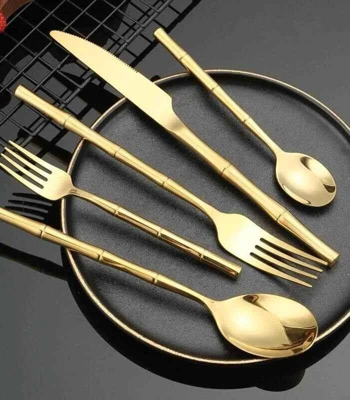 30_Pcs_Stainless_Steel_Cutlery_Set_for_6_Bamboo_Handle_Style_-_-_tag1_-4117922 30 Pcs Stainless Steel Cutlery Set for 6 Bamboo Handle Style - - #tag1#