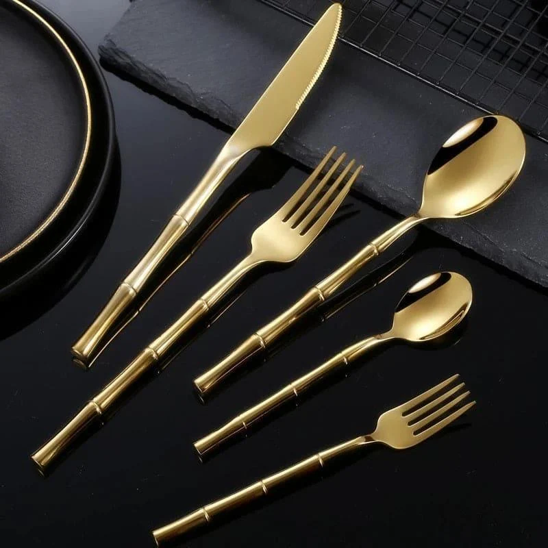 30_Pcs_Stainless_Steel_Cutlery_Set_for_6_Bamboo_Handle_Style_-_-_tag1_-4117938 30 Pcs Stainless Steel Cutlery Set for 6 Bamboo Handle Style - - #tag1#