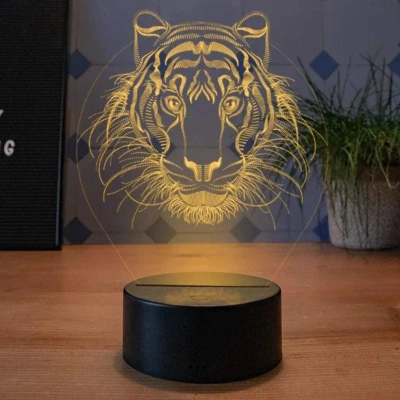 3d Leeuw Led Nachtlampje 7 Kleuren Veranderen Optische Illusie Usb Tafellamp Bureaulamp Kinderen Kids Kerst Verjaardagscadeau D7fa67b0 3fd5 4277 8a0e 0e9eb7811661