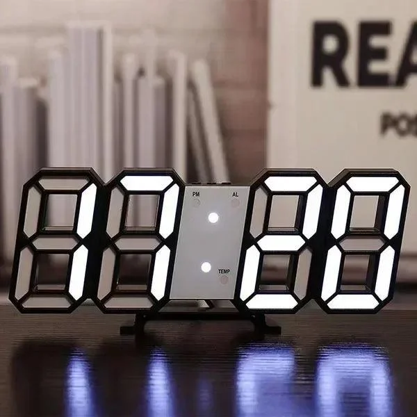 3D Digital Wall Clock Decor -  - #tag1#