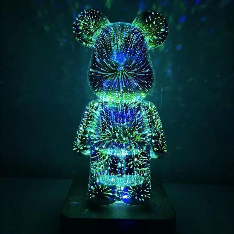3D Fireworks Bear Lights -  - #tag1#