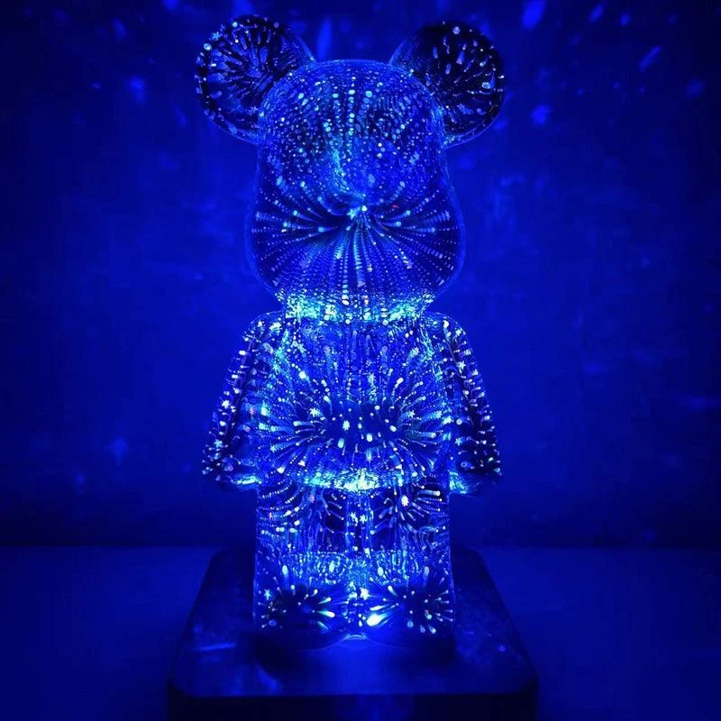 3D Fireworks Bear Lights -  - #tag1#