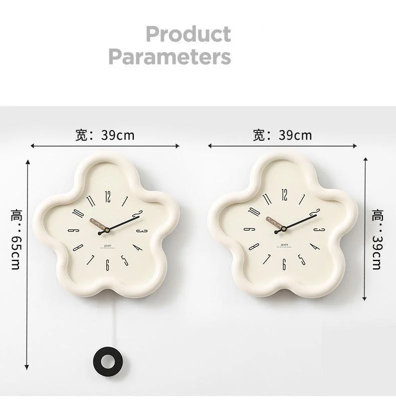 3D_Flower_Pendulum_Clock_for_Bedroom_-_-4116653 3D Flower Pendulum Clock for Bedroom -