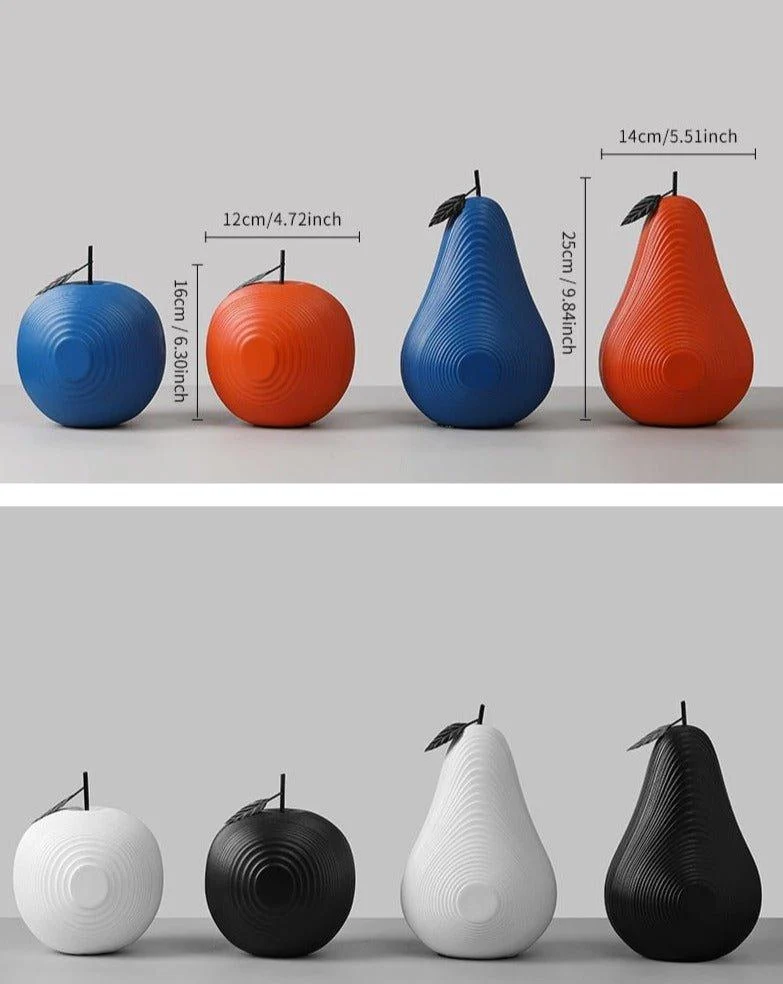 3D_Texture_Fruit_Apple_Pear_Sculpture_-_-4117261 3D Texture Fruit Apple & Pear Sculpture -