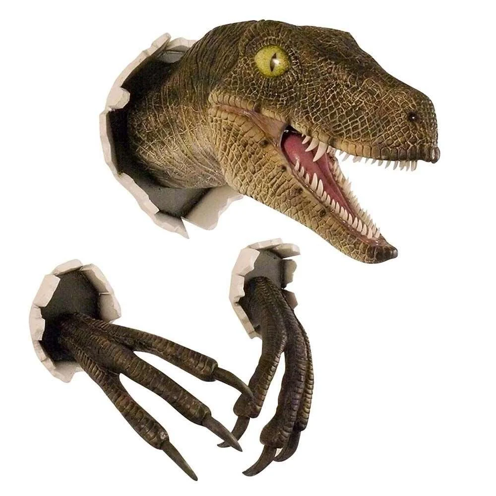 3D_Wall_Mount_Dinosaur_Bust_Sculpture_-_-4117292 3D Wall Mount Dinosaur Bust Sculpture -