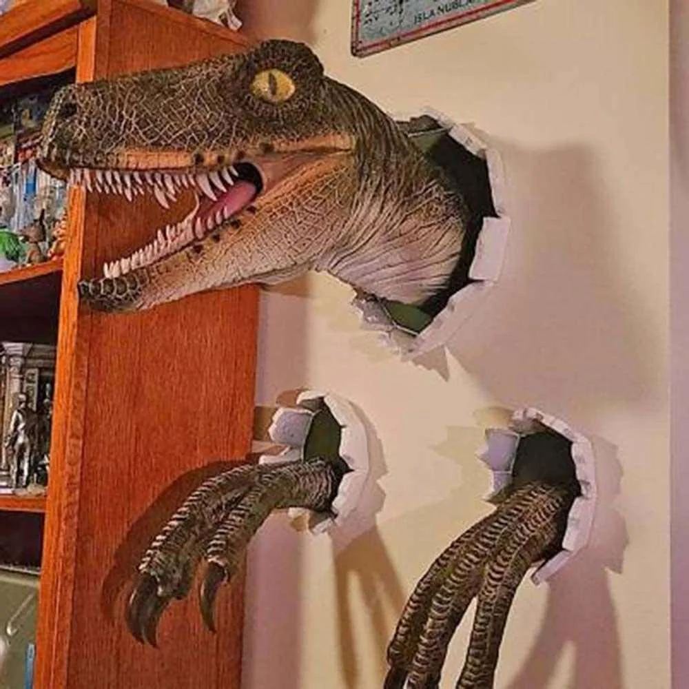 3D_Wall_Mount_Dinosaur_Bust_Sculpture_-_-4117298 3D Wall Mount Dinosaur Bust Sculpture -