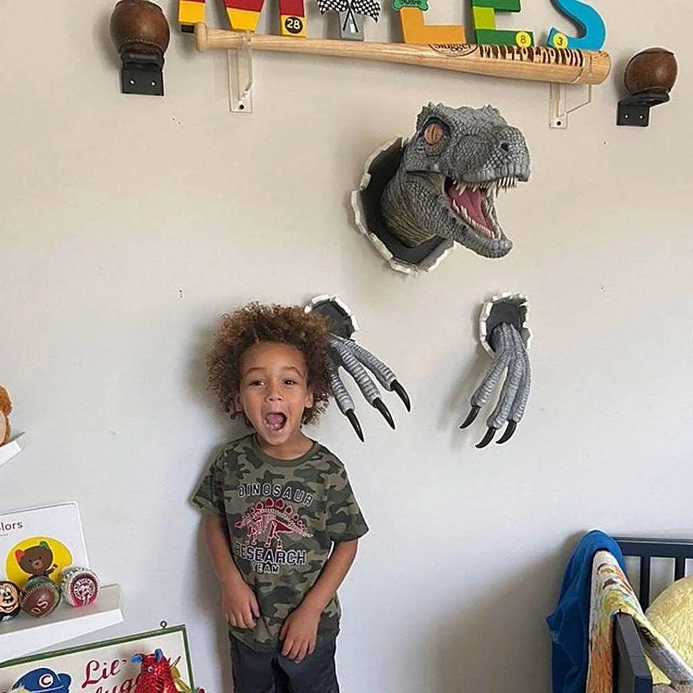 3D_Wall_Mount_Dinosaur_Bust_Sculpture_-_-4117301 3D Wall Mount Dinosaur Bust Sculpture -