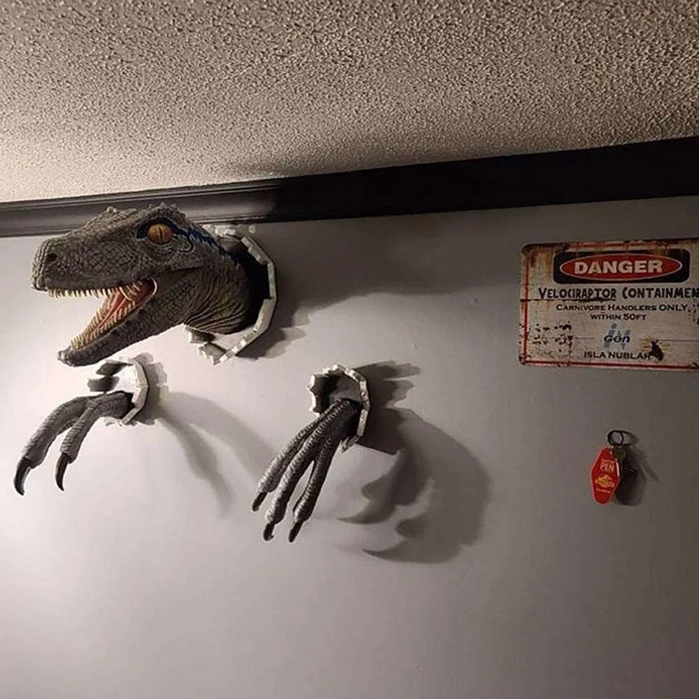 3D_Wall_Mount_Dinosaur_Bust_Sculpture_-_-4117307 3D Wall Mount Dinosaur Bust Sculpture -