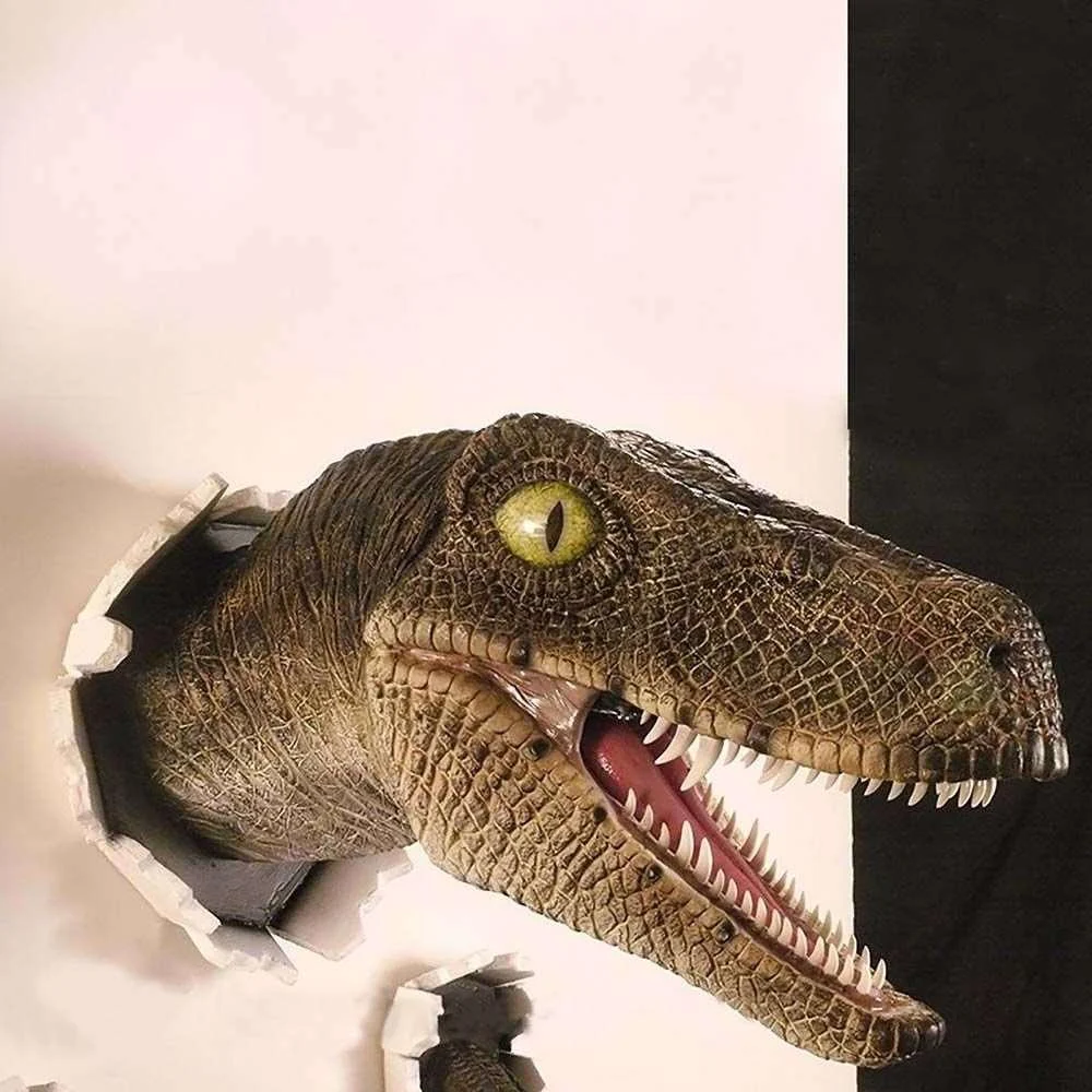 3D_Wall_Mount_Dinosaur_Bust_Sculpture_-_-4117310 3D Wall Mount Dinosaur Bust Sculpture -