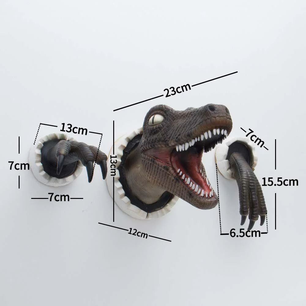 3D_Wall_Mount_Dinosaur_Bust_Sculpture_-_-4117314 3D Wall Mount Dinosaur Bust Sculpture -